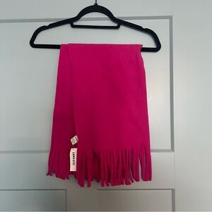 Old Navy Pink & Blue Striped Scarf Set | Soft Lightweight Chic Wrap